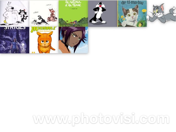 Les chats célèbres dans les bd partie 6