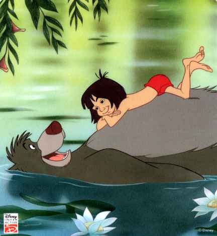 Jeu Le Livre De La Jungle Version Originale Sega Megadrive - Bon état